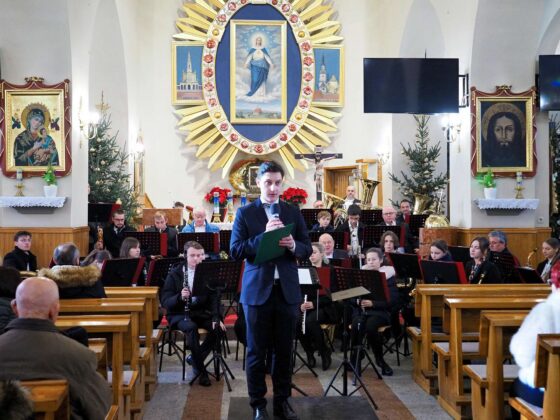 Koncert Świąteczno – Noworoczny  Parafialnej Orkiestry Dętej Marcinkowice